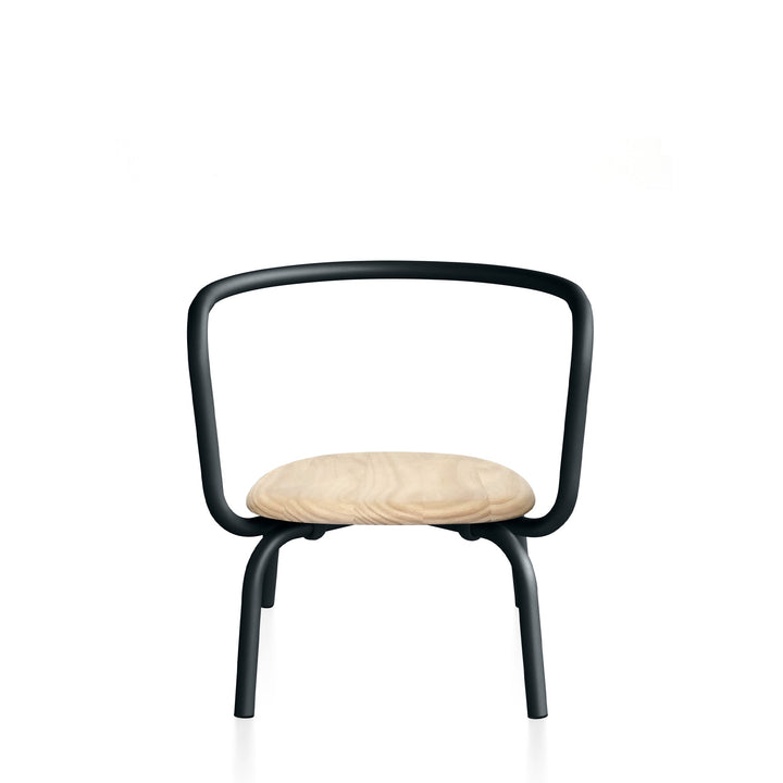 Emeco Parrish Lounge Chair by Konstantin Grcic – Black Powder Coated
