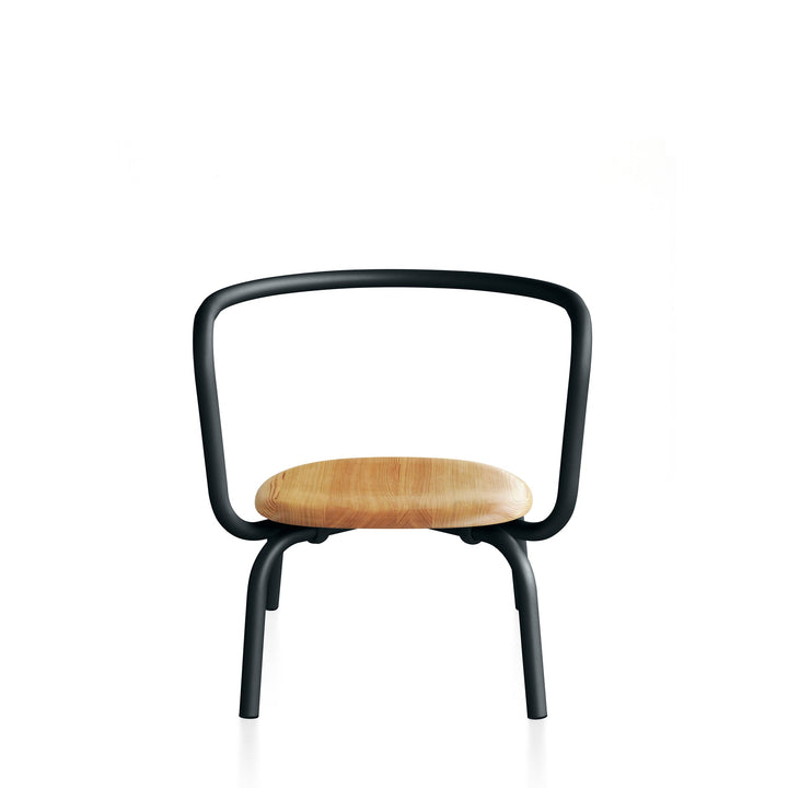 Emeco Parrish Lounge Chair by Konstantin Grcic – Black Powder Coated