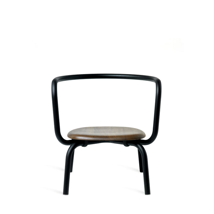 Emeco Parrish Lounge Chair by Konstantin Grcic – Black Powder Coated