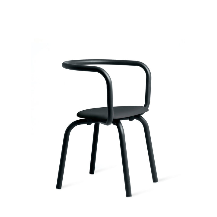 Emeco Parrish Side Chair by Konstantin Grcic – Black Powder Coated