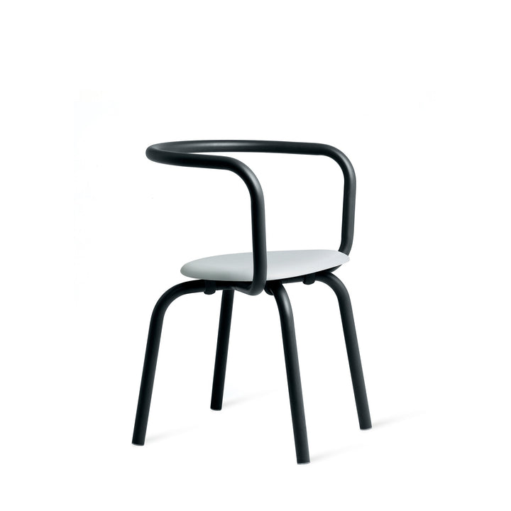 Emeco Parrish Side Chair by Konstantin Grcic – Black Powder Coated
