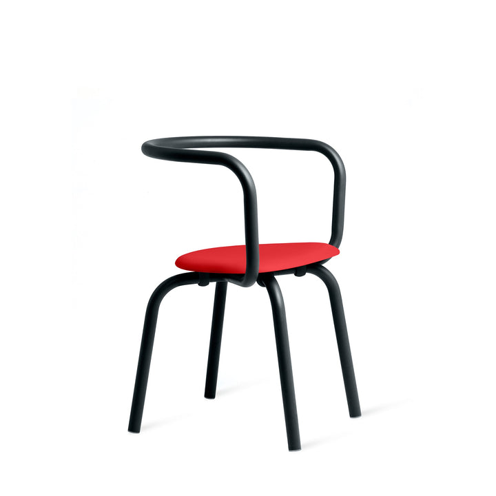 Emeco Parrish Side Chair by Konstantin Grcic – Black Powder Coated