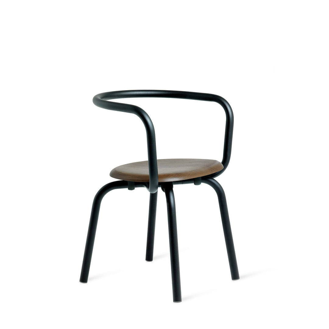 Emeco Parrish Side Chair by Konstantin Grcic – Black Powder Coated