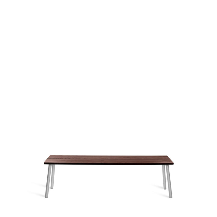 Emeco Run 3-Seat Bench – Clear Anodized | Sam Hecht & Kim Colin