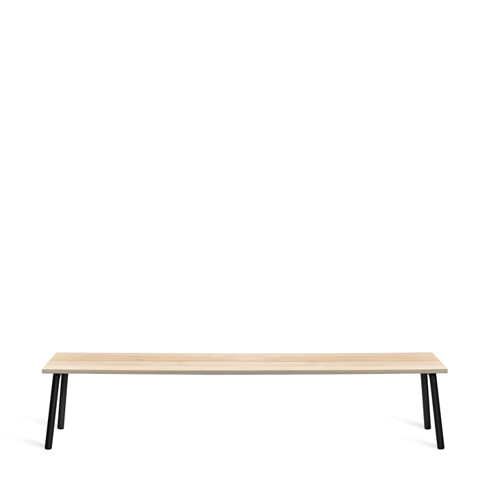 Emeco Run 4-Seat Bench – Black Powder Coated | Sam Hecht & Kim Colin