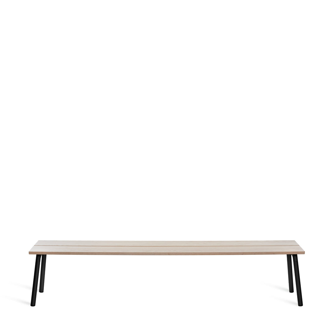 Emeco Run 4-Seat Bench – Black Powder Coated | Sam Hecht & Kim Colin