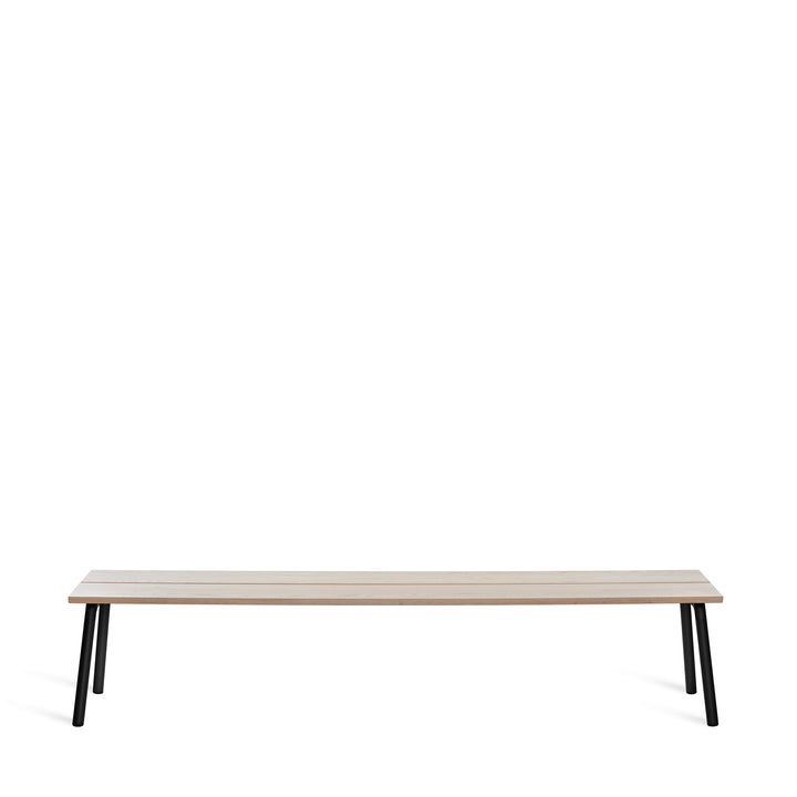 Emeco Run 4-Seat Bench – Black Powder Coated | Sam Hecht & Kim Colin