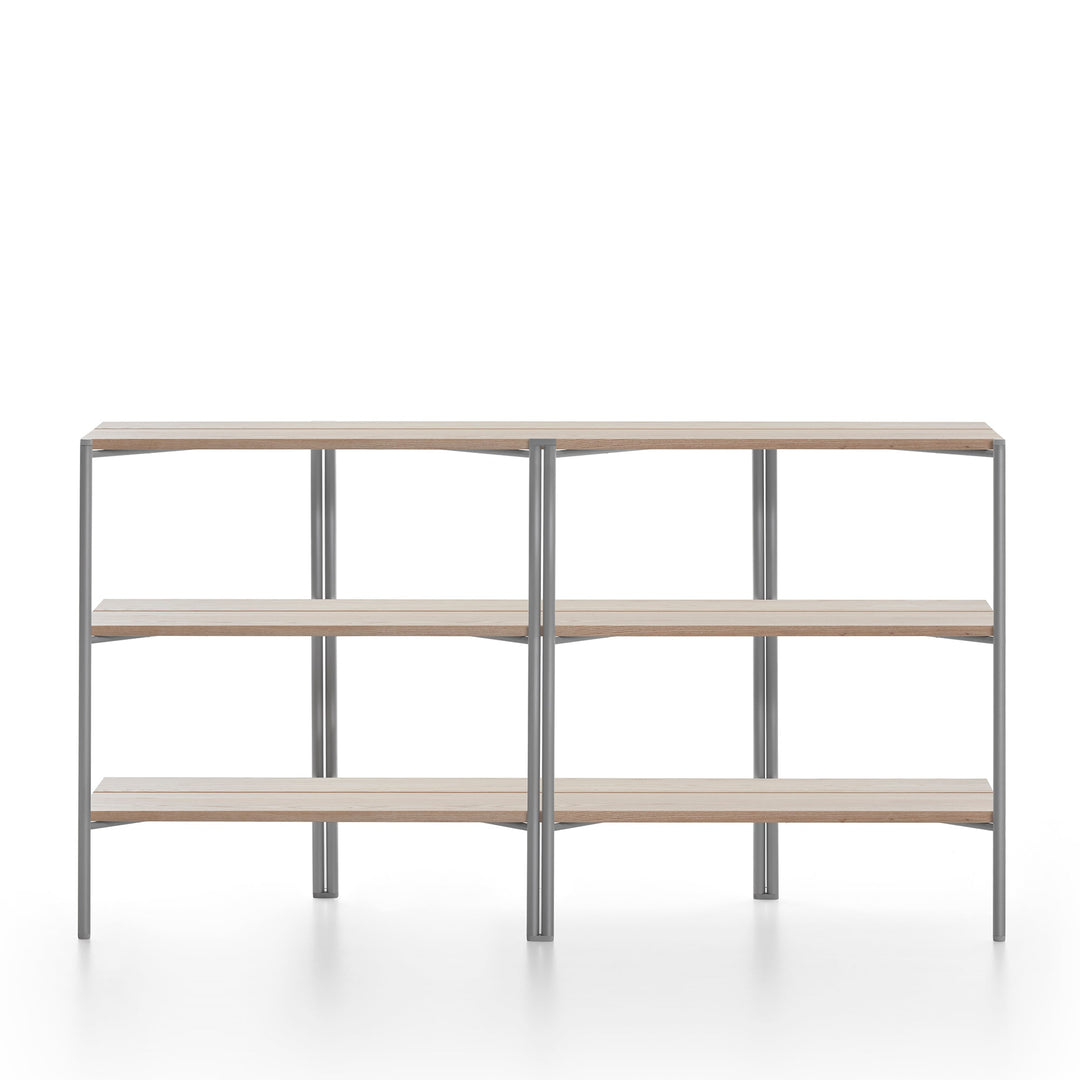 Emeco Run Shelf by Sam Hecht & Kim Colin I Clear Anodized