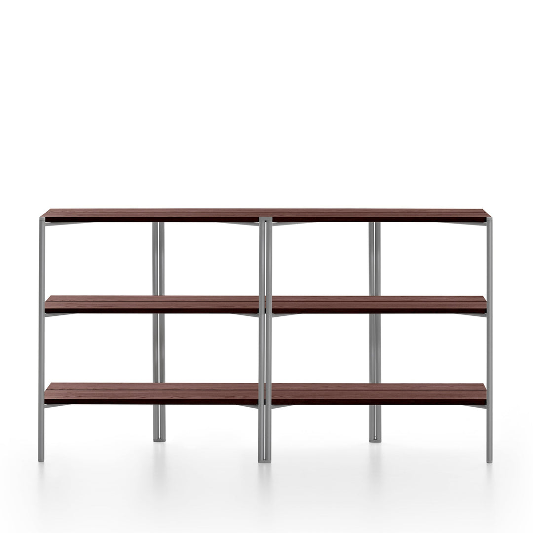 Emeco Run Shelf by Sam Hecht & Kim Colin I Clear Anodized