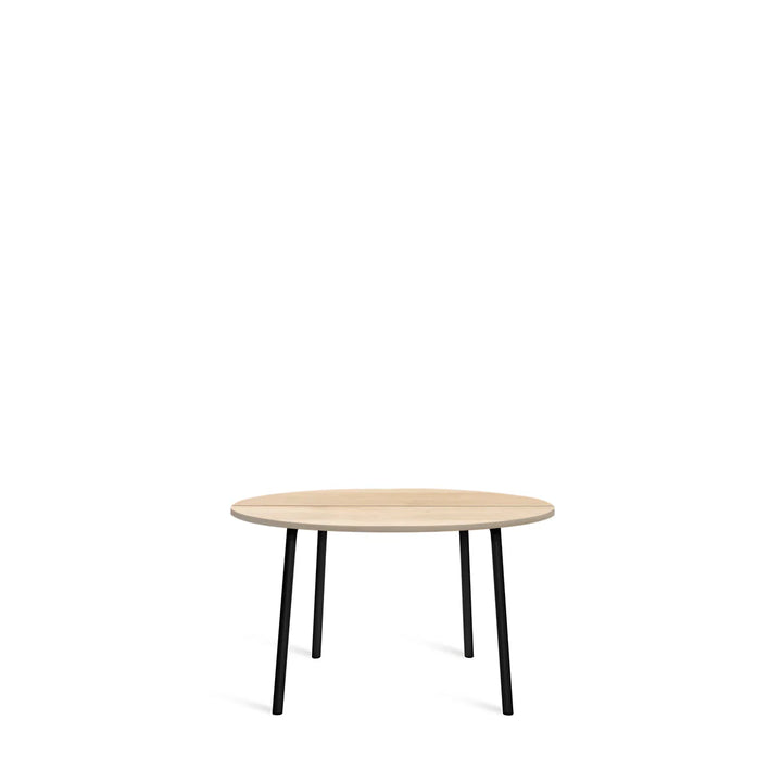 Emeco Black Powder Coated Run Round Table, Wood by Sam Hecht & Kim Colin