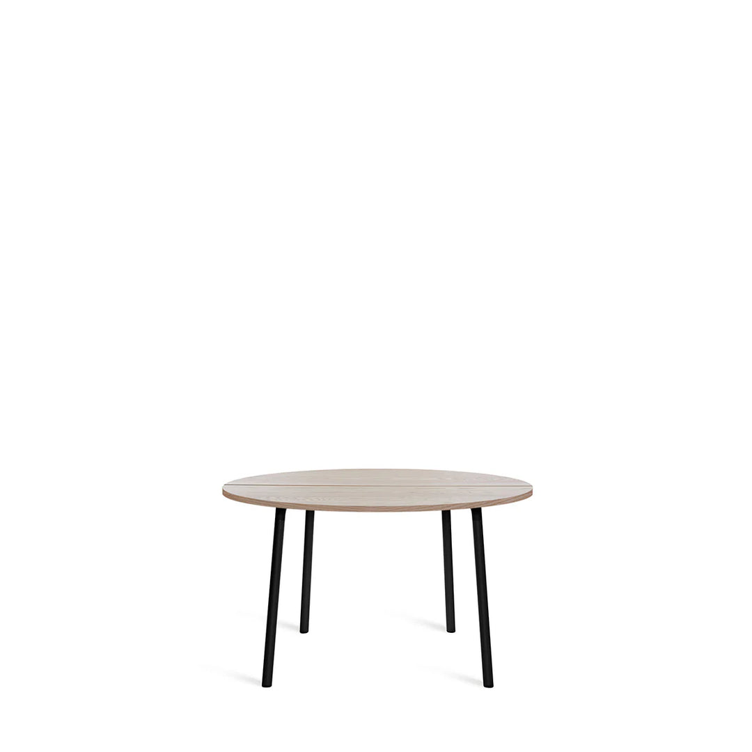 Emeco Black Powder Coated Run Round Table, Wood by Sam Hecht & Kim Colin