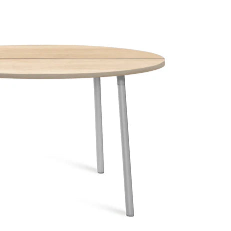 Emeco Run Round Table, Wood by Sam Hecht & Kim Colin