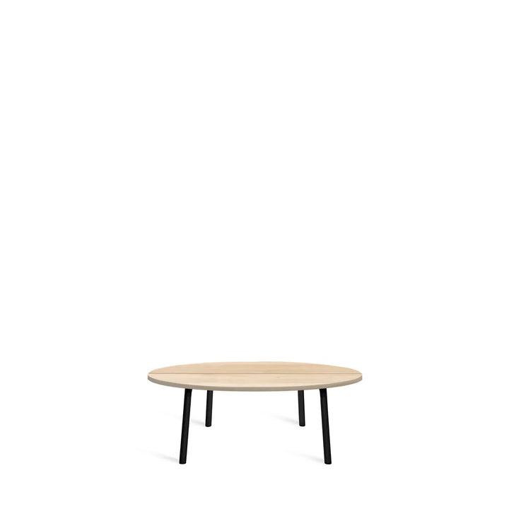 Emeco Black Powder Coated Run Coffee Table, Wood by Sam Hecht & Kim Colin