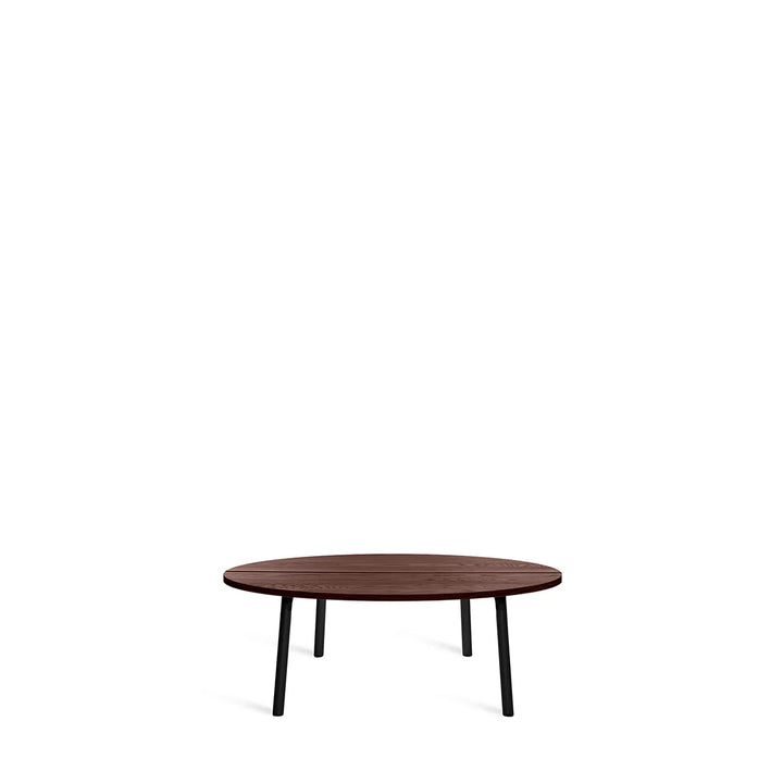 Emeco Black Powder Coated Run Coffee Table, Wood by Sam Hecht & Kim Colin