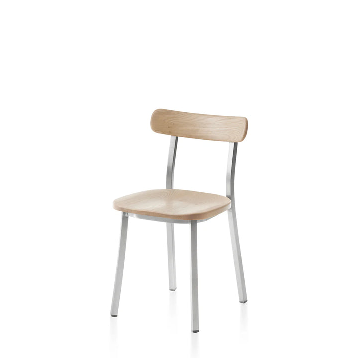 Emeco Hand Brushed Utility Side Chair by Jasper Morrison