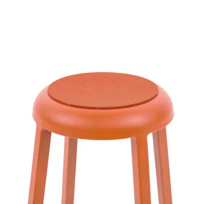 CORAL ORANGE, FELT