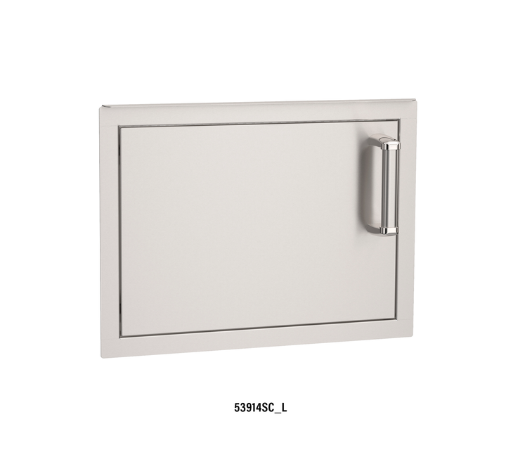 Fire Magic 53917 Stainless Steel Flush-Mounted Single Access Door – Left or Right Hinge, Locking or Non-Locking