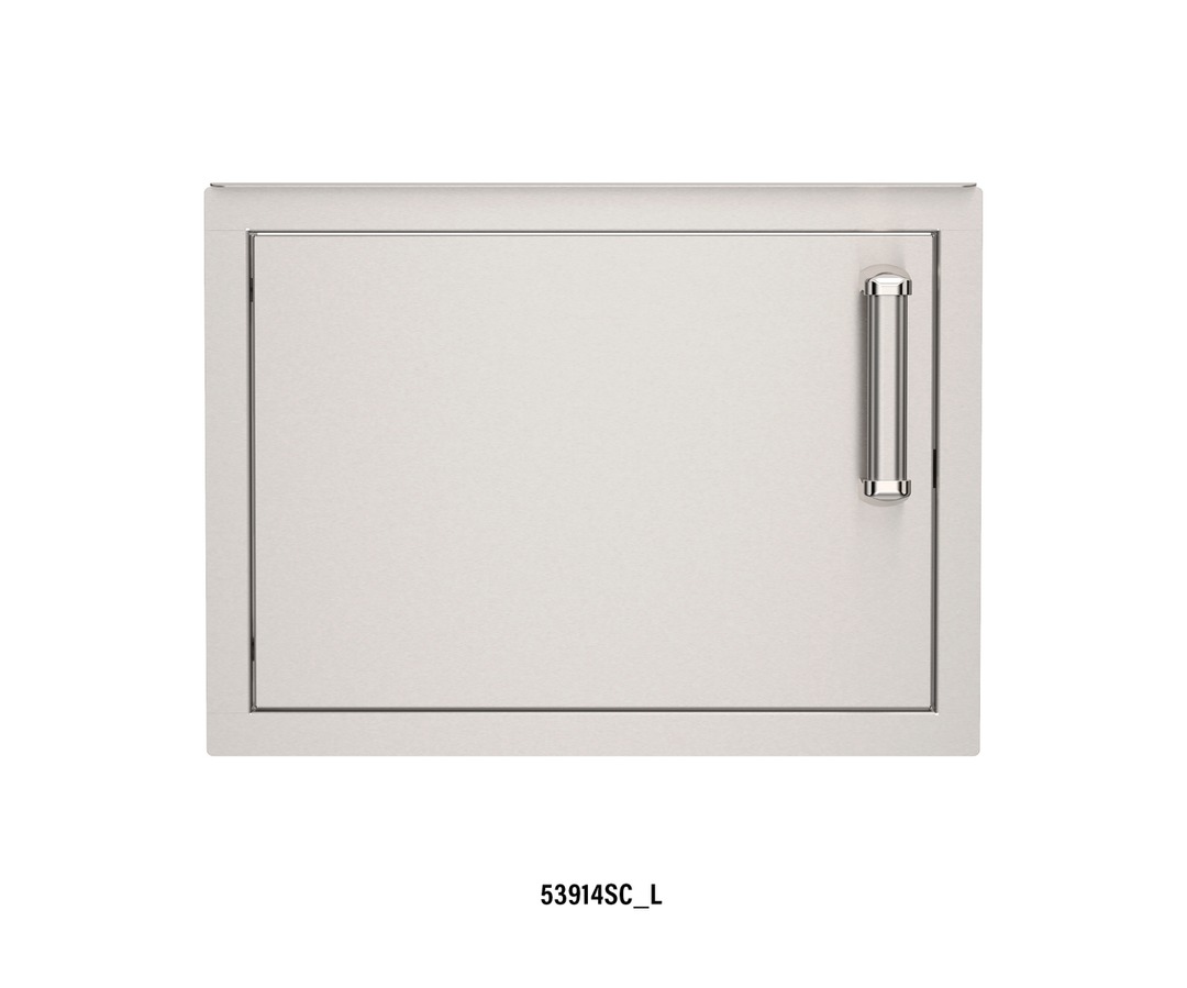 Fire Magic 53917 Stainless Steel Flush-Mounted Single Access Door – Left or Right Hinge, Locking or Non-Locking