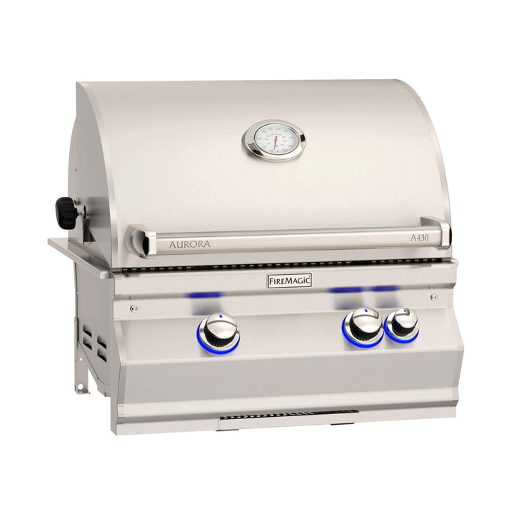 Fire Magic Aurora A430i 24-Inch Built-In Gas Grill with Analog Thermometer