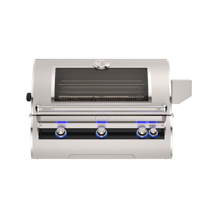Fire Magic - 36" Echelon Diamond E790i Built-In Grills with Analog Thermometer