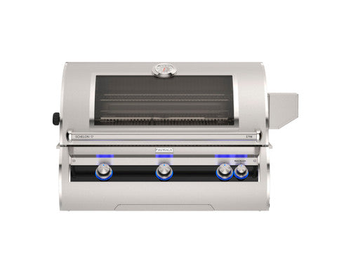 Fire Magic - 35” x 115” Contemporary Pre-Fab Grill Island Bundle with Double Drawer Cut-out - Custom BBQ Island