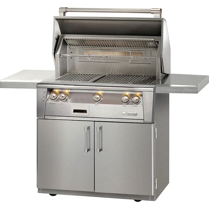 Alfresco - 36" ALXE Luxury Grill  On Cart - Freestanding