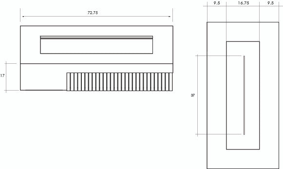 Fairmont Fire Table – 72" Rectangular Gas Fire Pit with Brazilian Hardwood & Concrete (65,000 BTUs, Propane/Natural Gas)