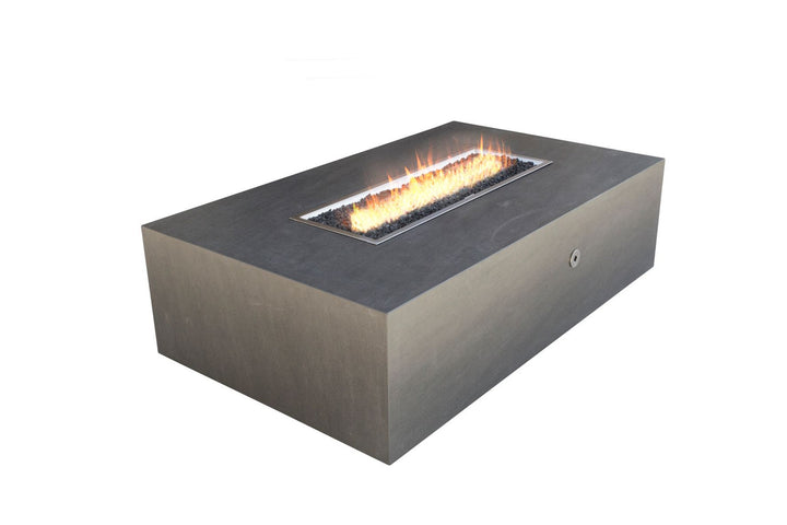 COOKE Famosa Fire Pit Table 72" x 36" x 18" - Stone Top