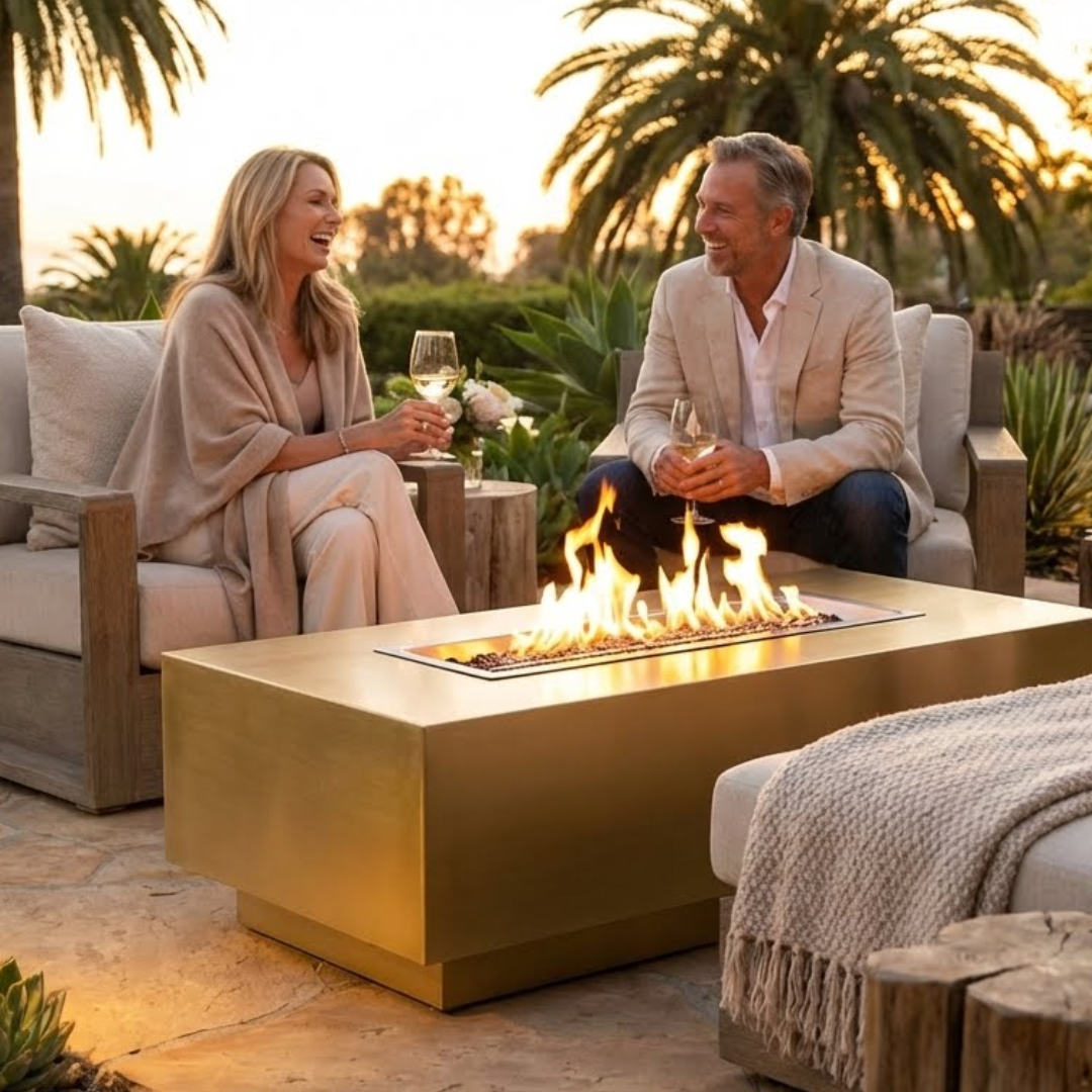 Famosa Nuevo Fire Table – Steel