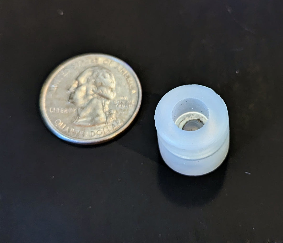 Replacement Glass  Windscreen Clear Silicone foot
