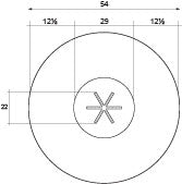 Fuego 54" Round Fire Table with PH Ignite Electronic Ignition – Handcrafted Patina Finish (Propane or Natural Gas)