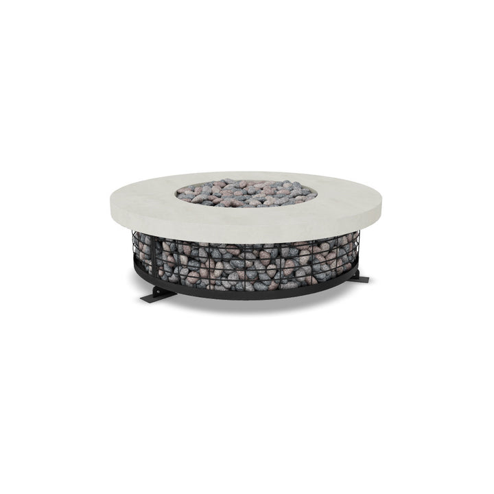 Fuego 54" Round Fire Table with PH Ignite Electronic Ignition – Handcrafted Patina Finish (Propane or Natural Gas)