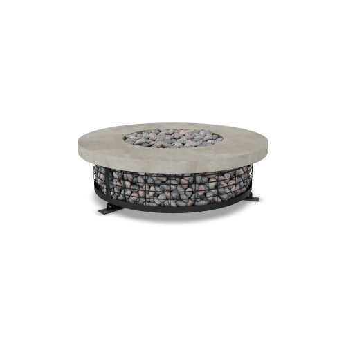 Fuego 54" Round Fire Table with PH Ignite Electronic Ignition – Handcrafted Patina Finish (Propane or Natural Gas)