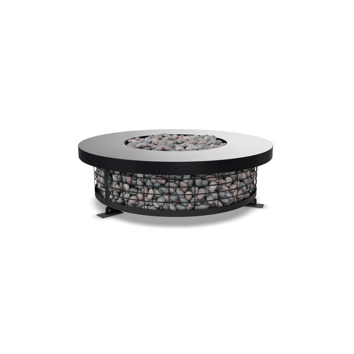 Fuego 54" Round Fire Table with PH Ignite Electronic Ignition – Handcrafted Patina Finish (Propane or Natural Gas)