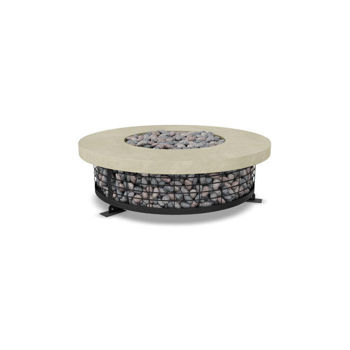 Fuego 54" Round Fire Table with PH Ignite Electronic Ignition – Handcrafted Patina Finish (Propane or Natural Gas)