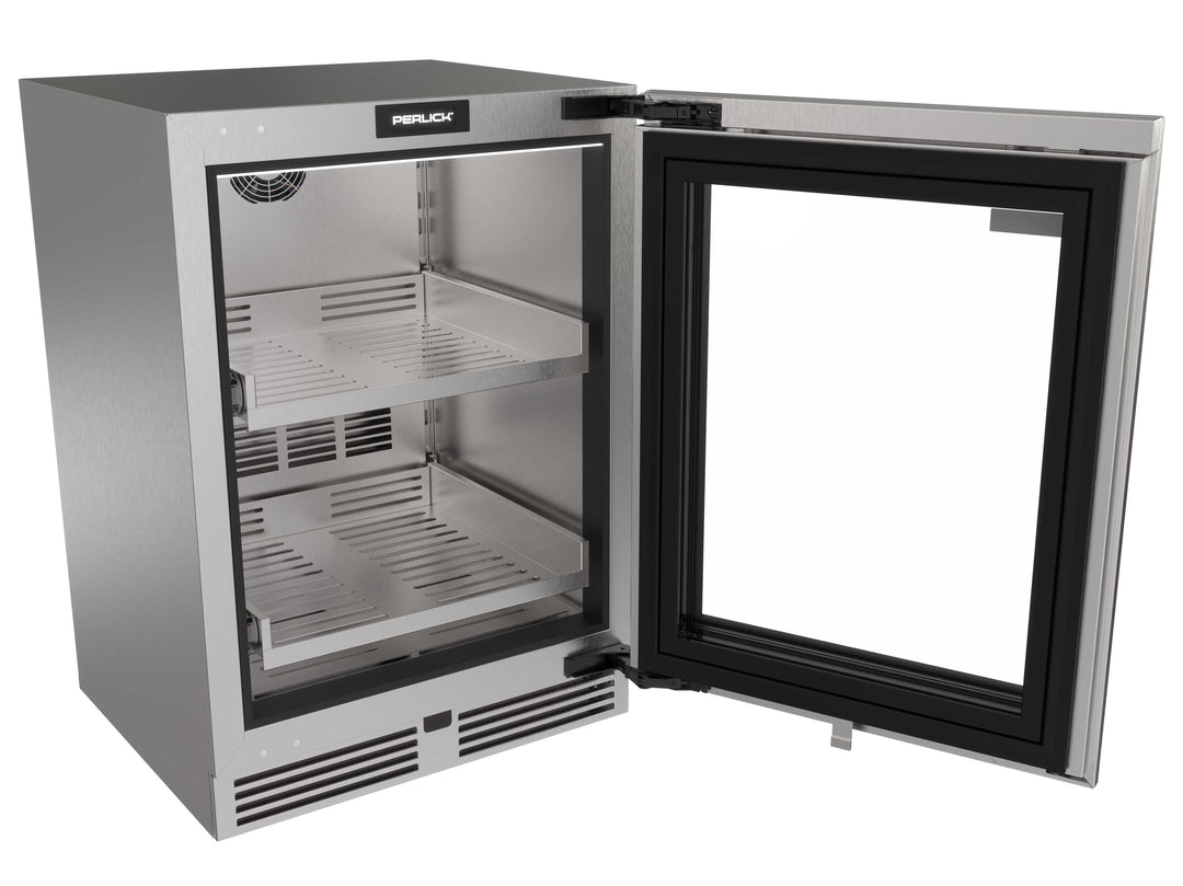Perlick G5 Luxe 24" Refrigerator Glass Door – Panel Ready