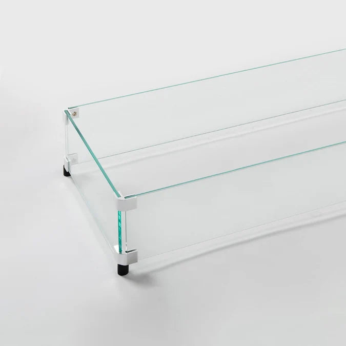 Linear Glass Wind Guard - 66.5" x 15.5"