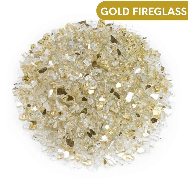 GOLD FIREGLASS