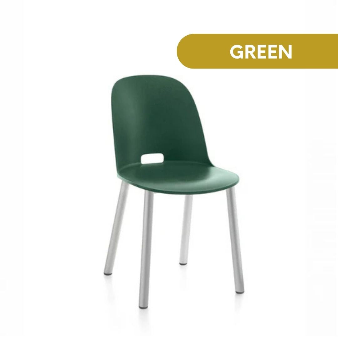 Emeco Alfi® Aluminum Chair, High Back by Jasper Morrison