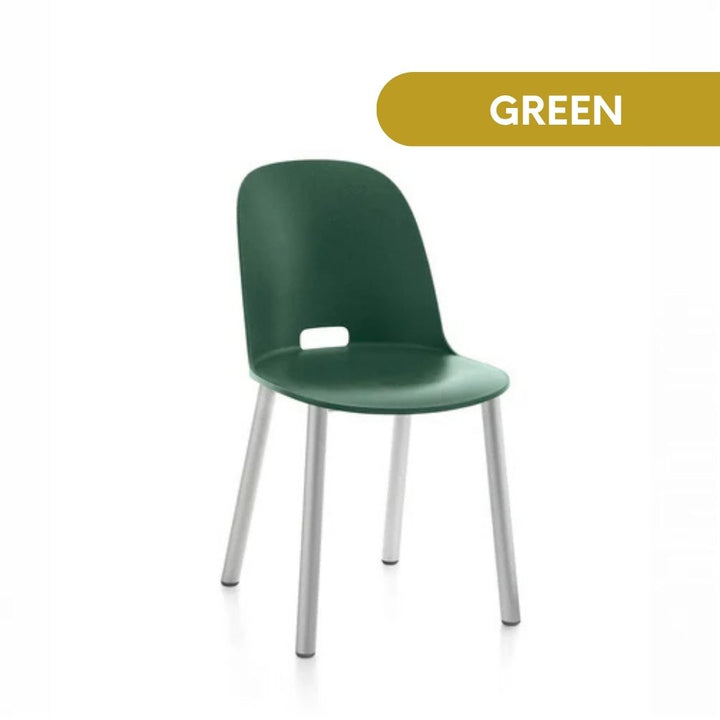 Emeco Alfi® Aluminum Chair, High Back by Jasper Morrison