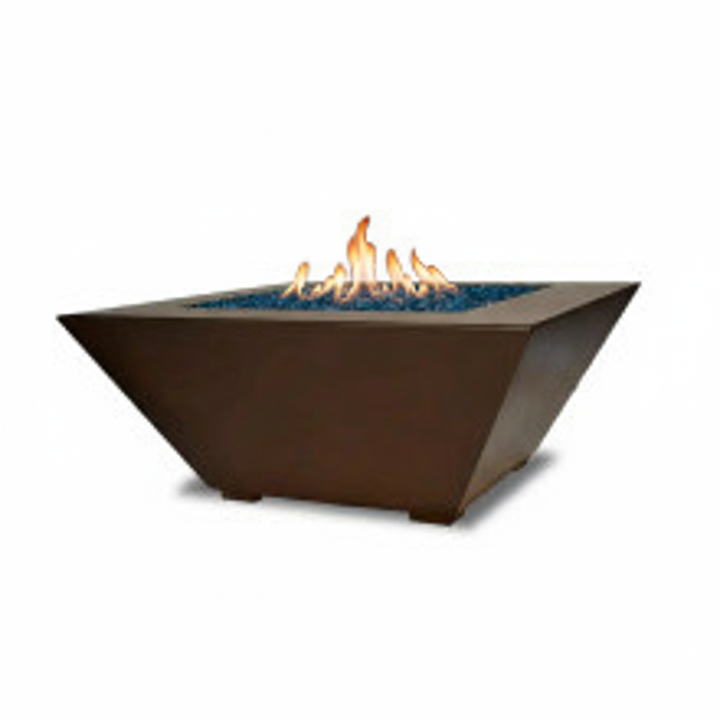 Archpot Geo 42X18 Square Fire Table