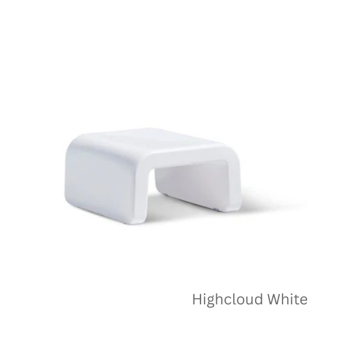 Line Ottoman - Modern Outdoor Ottoman or Side Table for Pool Ledges, Patios & Baja Shelves