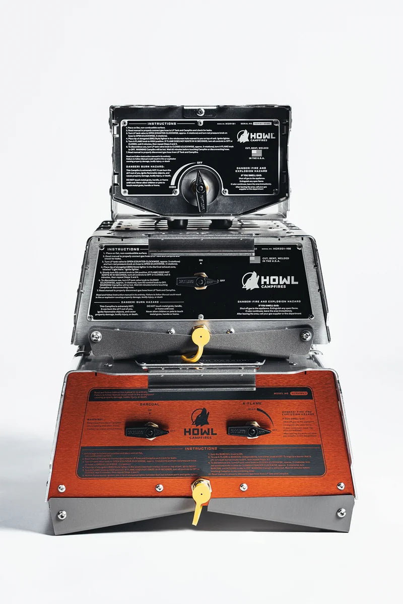 Howl R3 Portable Propane Campfire – Compact Outdoor Fire Pit