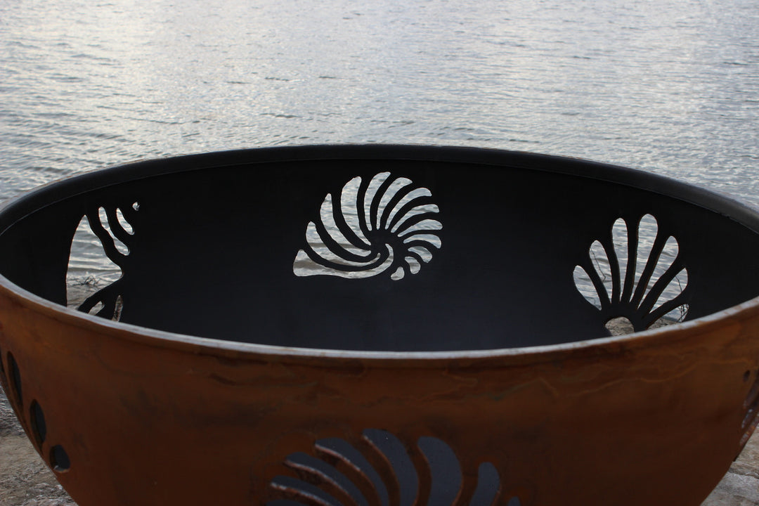 Beachcomber 36": Steel Fire Pit