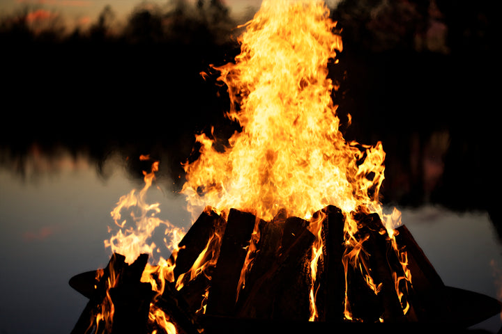 Asia 36": Steel Fire Pit
