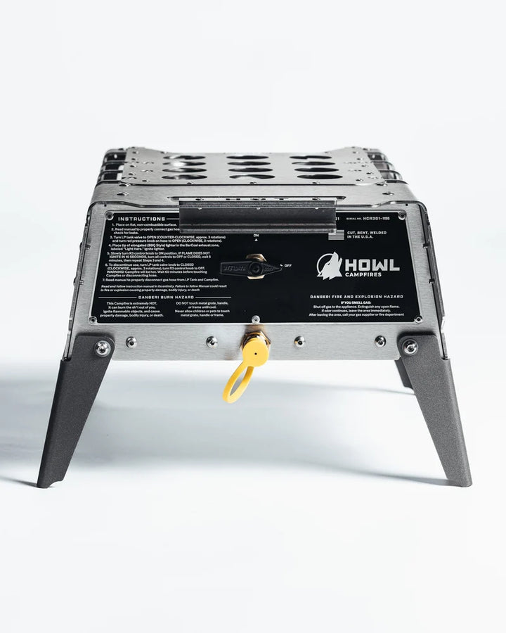 Howl R3 Portable Propane Campfire – Compact Outdoor Fire Pit