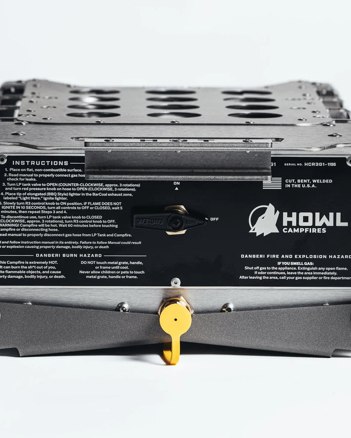 Howl R3 Portable Propane Campfire – Compact Outdoor Fire Pit