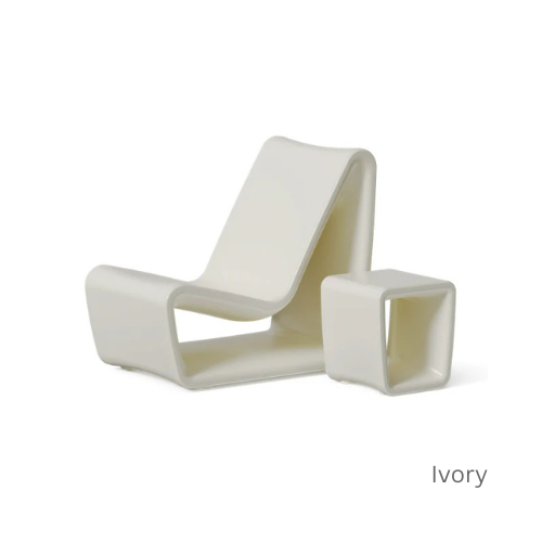 Loop Lounge Chair – Modern Outdoor & In-Pool Lounge Chair for Tanning Ledges with Optional Loop Side Table