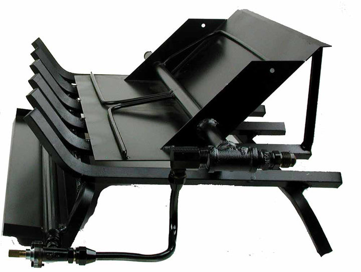 Rasmussen TimberFire Series Multi-Burner Hearth Kit - Painted Black