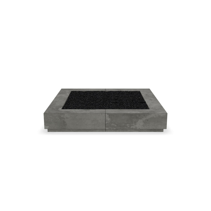 Largo 72" Extra Large Square Fire Table – Handcrafted Patina Finish (Propane or Natural Gas)